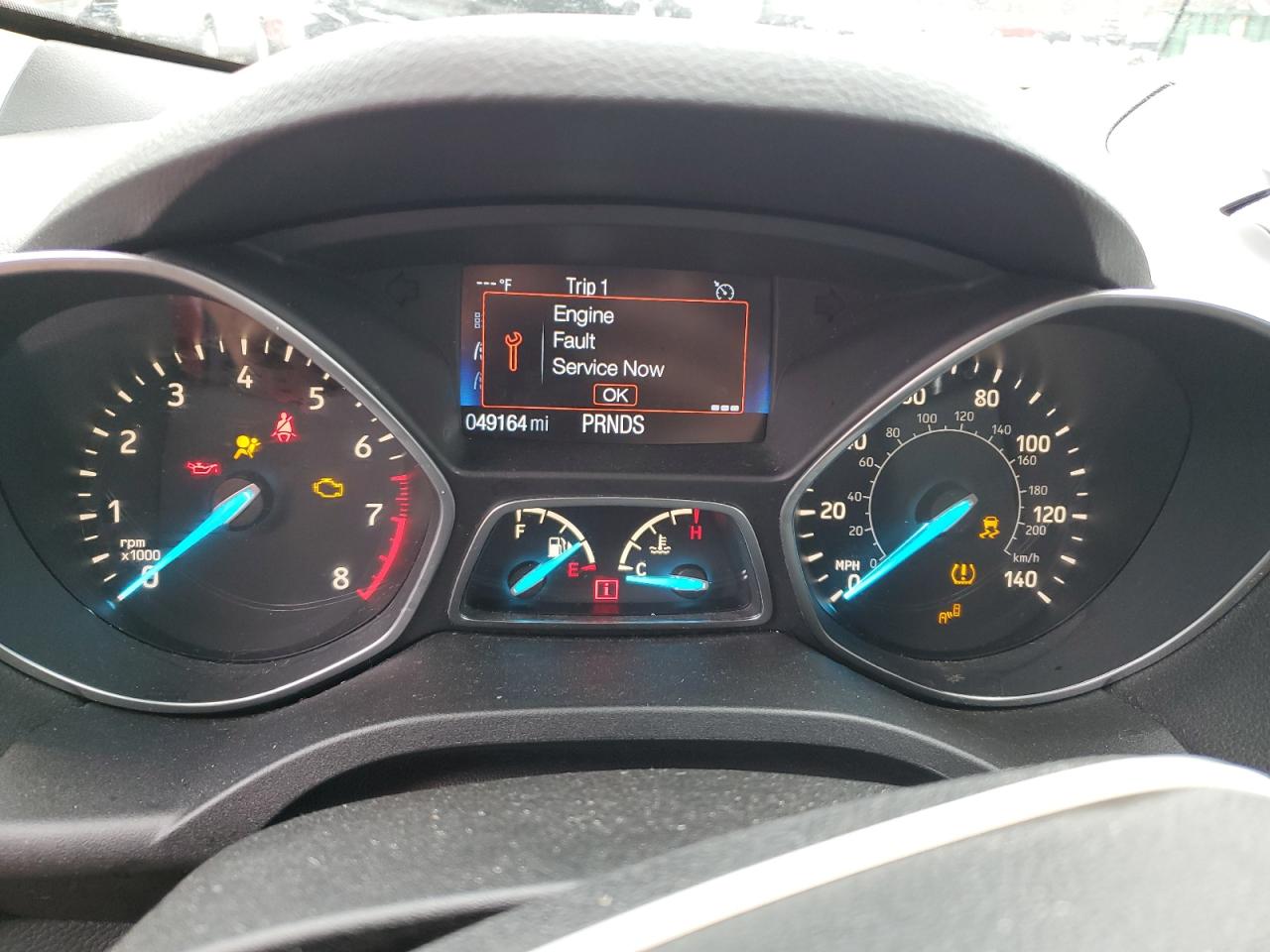2017 Ford Escape VIN 1FMCU9GD8HUB27691 Copart auction photo, front end / side damage thumbnail 9