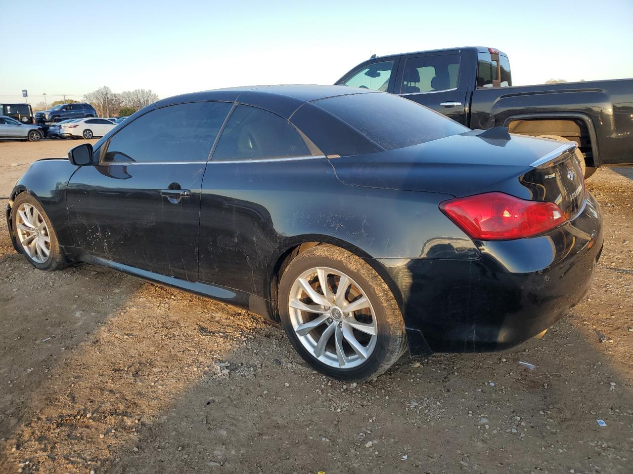 2011 Infiniti G VIN JN1CV6FE9BM950702 Copart auction photo, front end damage thumbnail 2