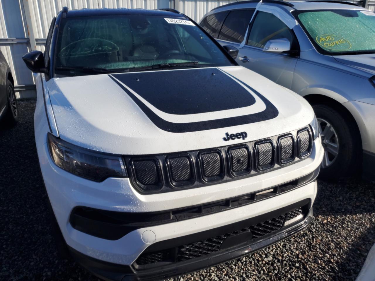 2022 Jeep Compass VIN 3C4NJCBB3NT211268 Copart auction photo, water/flood damage thumbnail 5