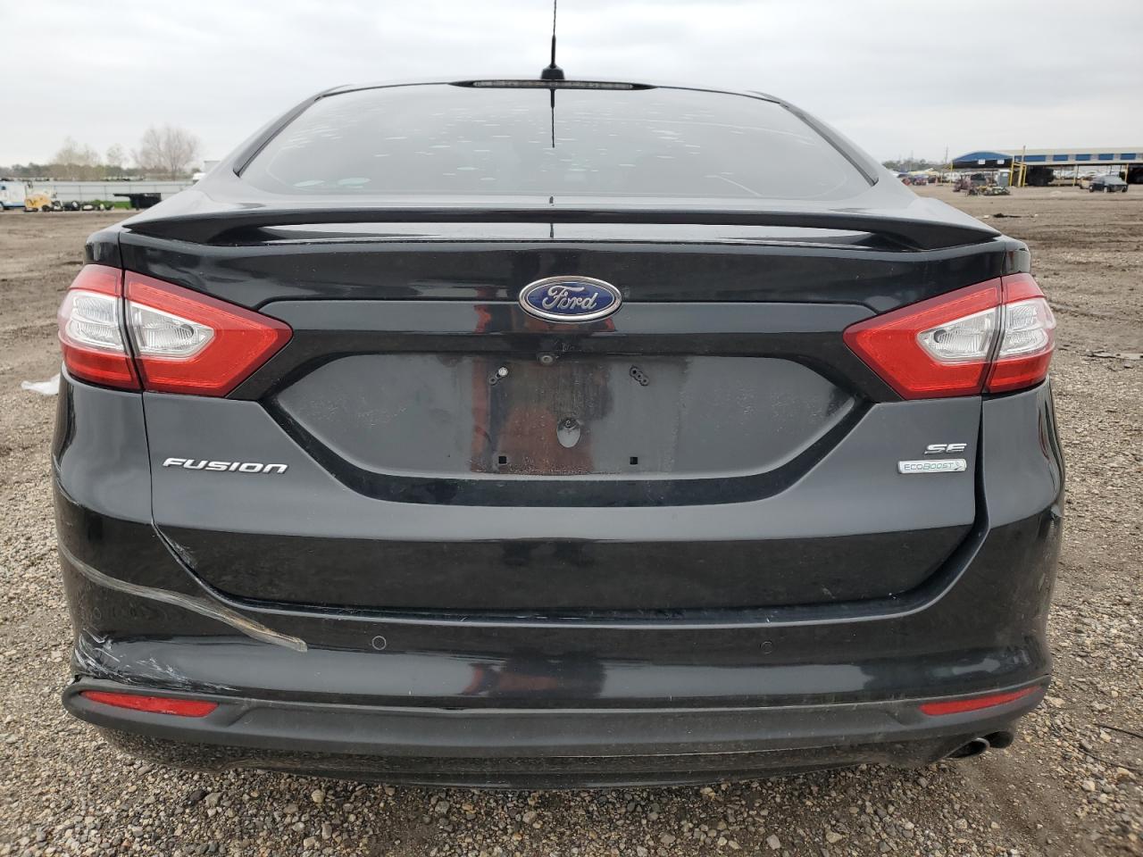 2014 Ford Fusion VIN 3FA6P0HD5ER184331 Copart auction photo, front end / side damage thumbnail 6