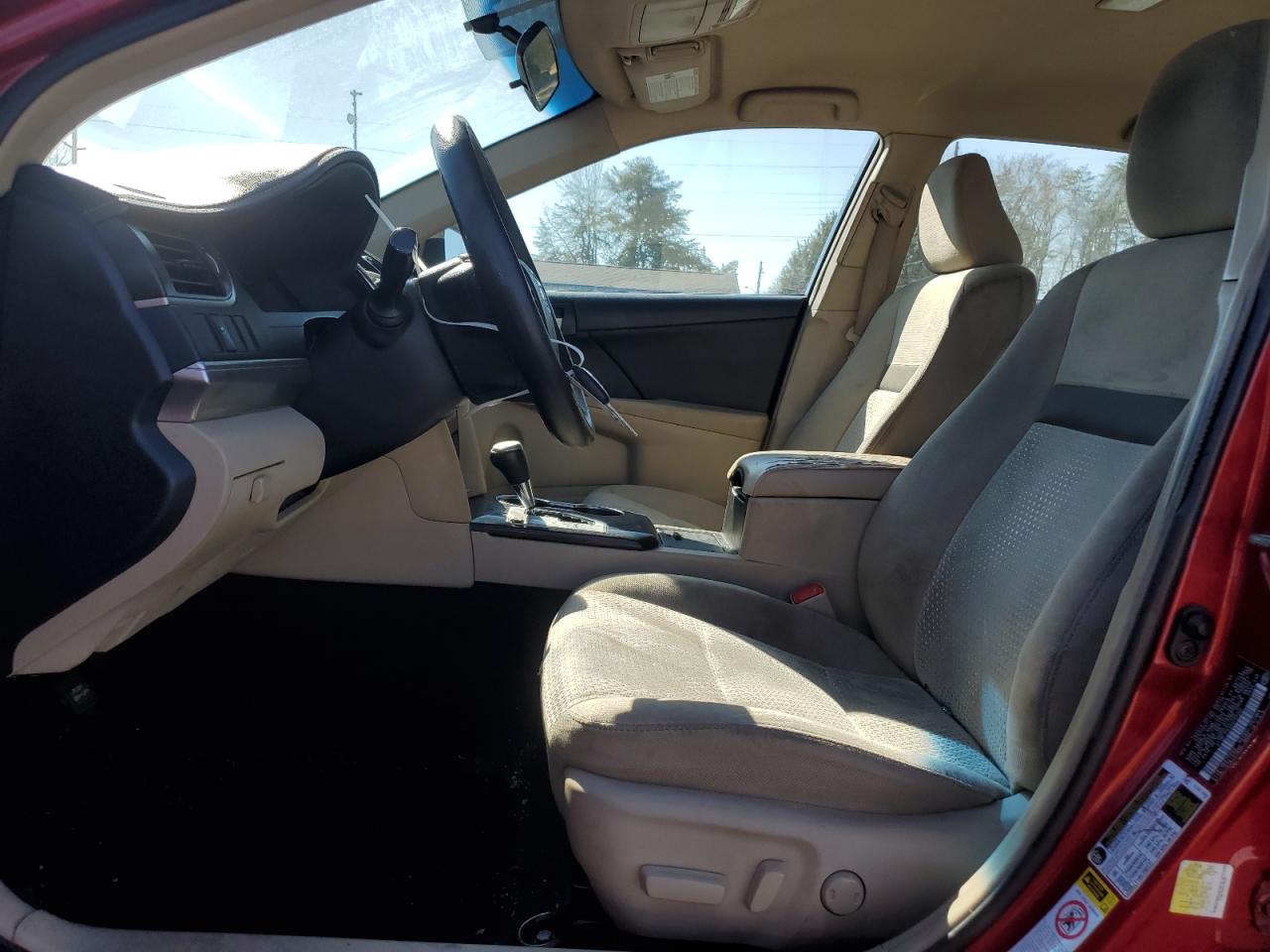 2013 Toyota Camry VIN 4T1BF1FK5DU703206 Copart auction photo, vandalism damage thumbnail 7