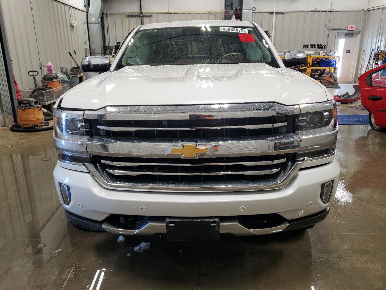 2017 Chevrolet Silverado VIN 3GCUKTEJ9HG224454 Copart auction photo, front end / side damage thumbnail 5