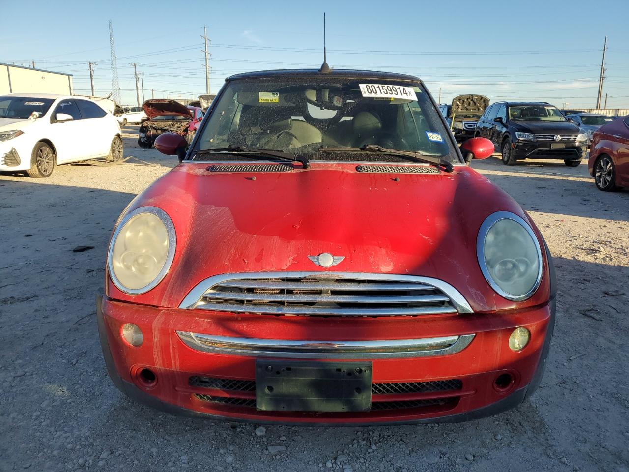 2006 MINI Cooper VIN WMWRF33596TF64543 Copart auction photo, side / minor dent/scratches damage thumbnail 5
