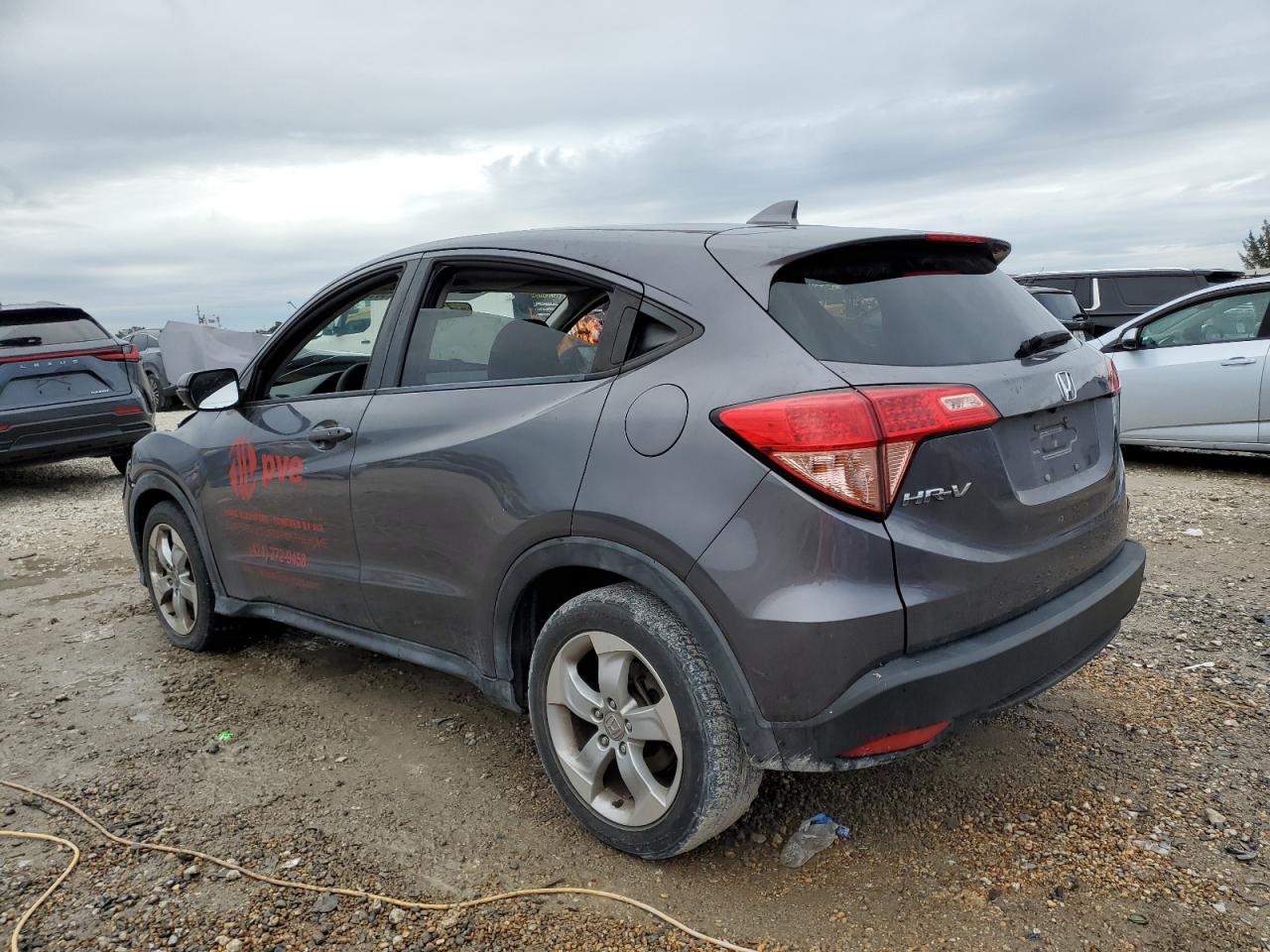 2016 Honda HR-V VIN 3CZRU5H54GM738443 Copart auction photo, front end damage thumbnail 2