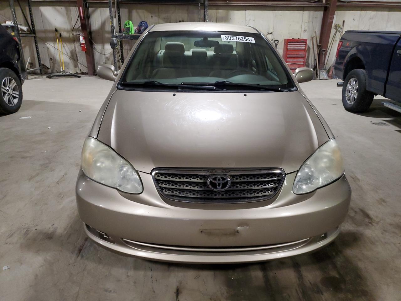 2007 Toyota Corolla VIN 1NXBR32E87Z827087 Copart auction photo, top/roof / minor dent/scratches damage thumbnail 5
