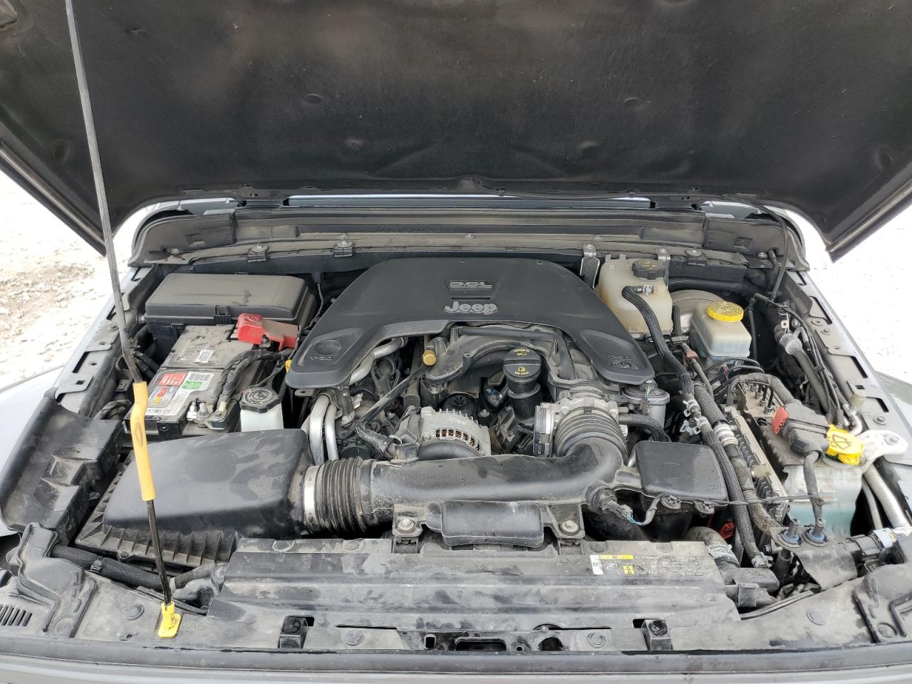 2019 Jeep Wrangler VIN 1C4HJXEG5KW559641 Copart auction photo, front end / rear end damage thumbnail 12