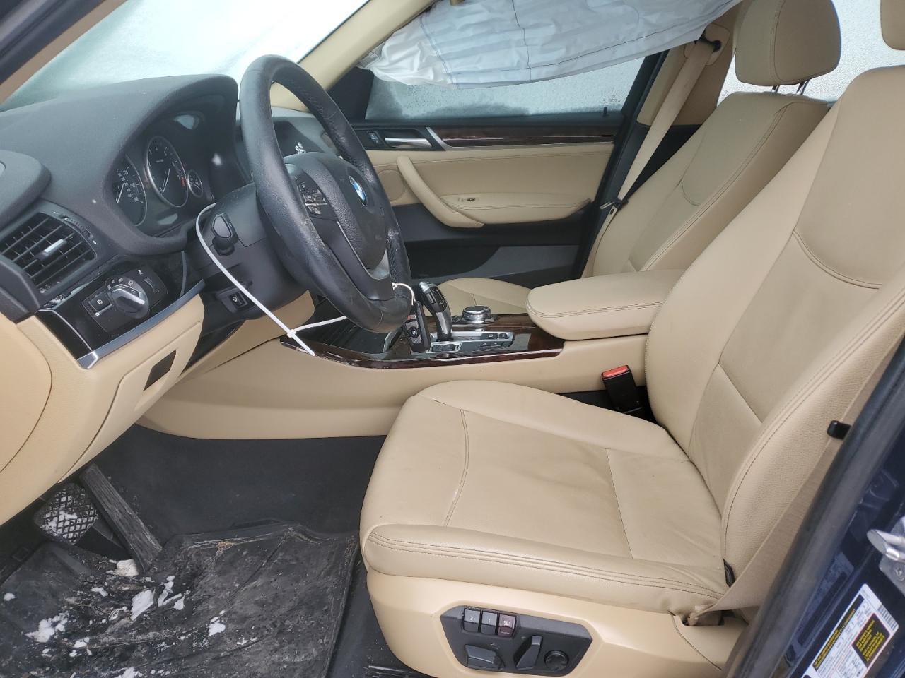 2016 BMW X3 VIN 5UXWX9C52G0D83324 Copart auction photo, rear end damage thumbnail 7