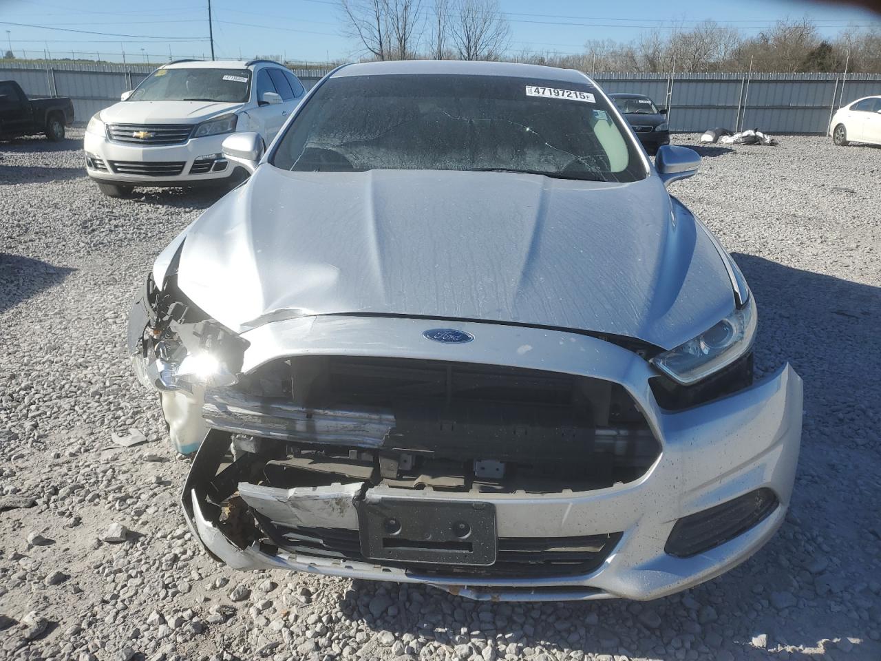 2015 Ford Fusion VIN 1FA6P0H73F5110565 Copart auction photo, front end damage thumbnail 5
