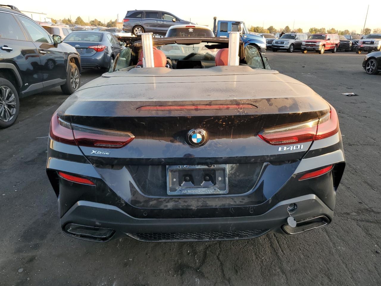 2023 BMW 8er VIN WBADZ4C05PCM43258 Copart auction photo, front end / side damage thumbnail 6