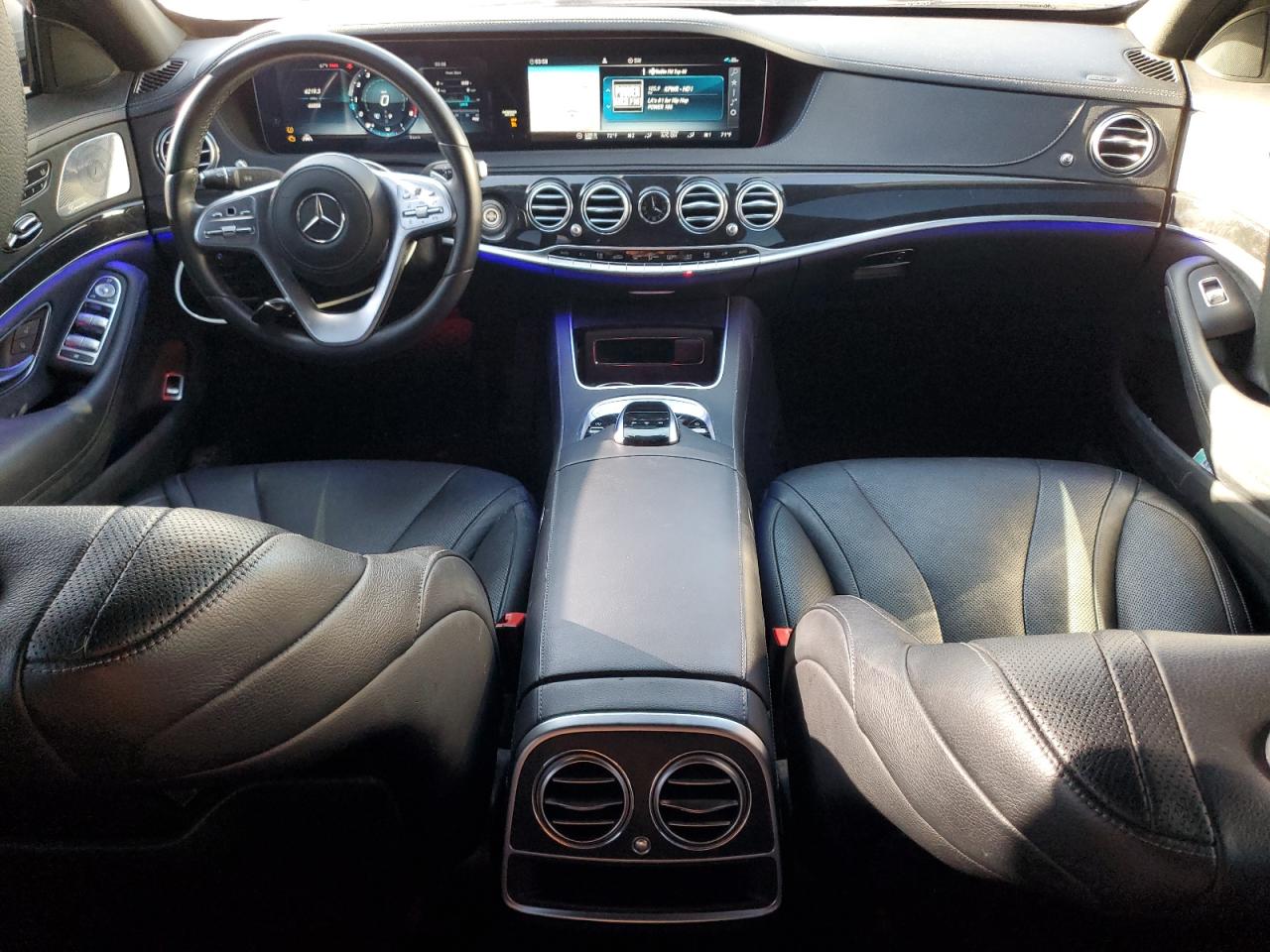 2020 Mercedes-Benz S-klasse VIN W1KUG6GB8LA528381 Copart auction photo, water/flood damage thumbnail 8