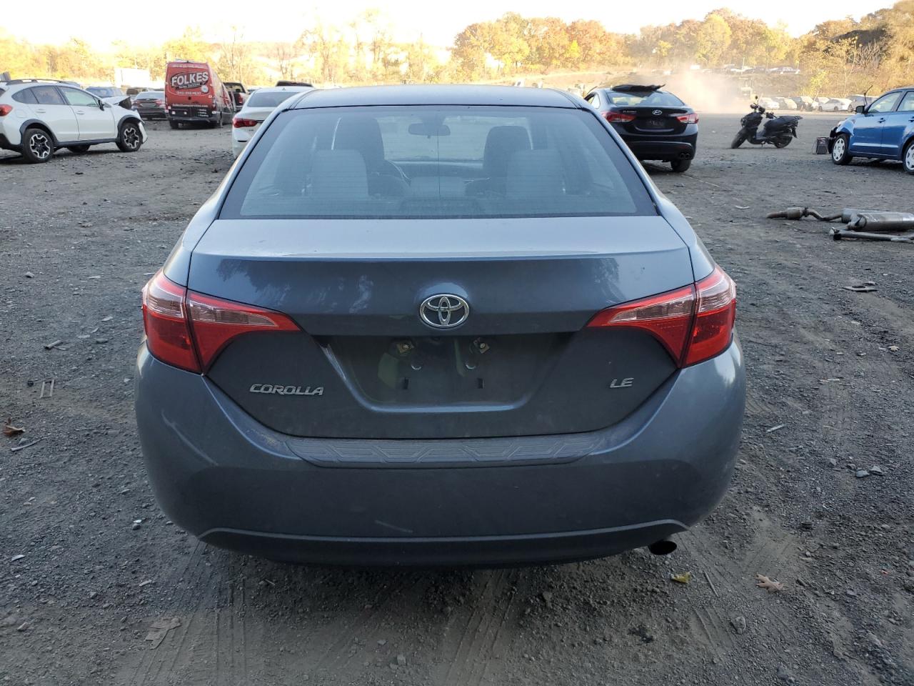 2018 Toyota Corolla VIN 2T1BURHE2JC089191 Copart auction photo, front end / minor dent/scratches damage thumbnail 6