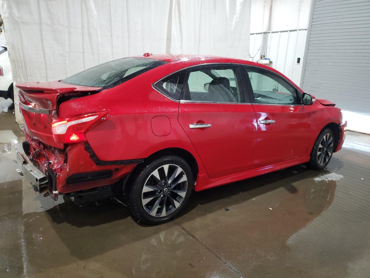 2019 Nissan Sentra VIN 3N1AB7APXKY324894 Copart auction photo, front end / rear end damage thumbnail 3