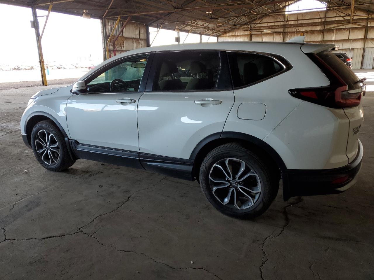 2020 Honda CR-V VIN 2HKRW2H55LH692880 Copart auction photo, side damage thumbnail 2