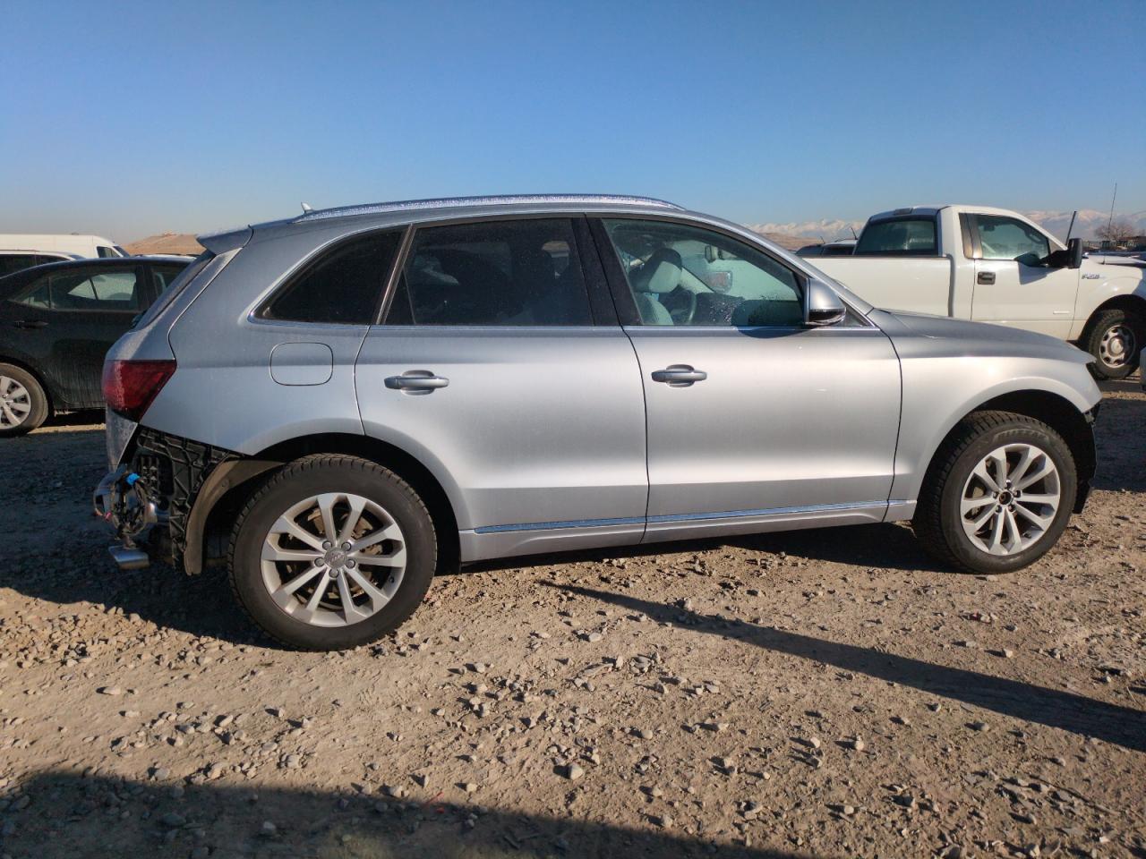 2015 Audi Q5 VIN WA1LFAFP1FA081979 Copart auction photo, front end / rear end damage thumbnail 3