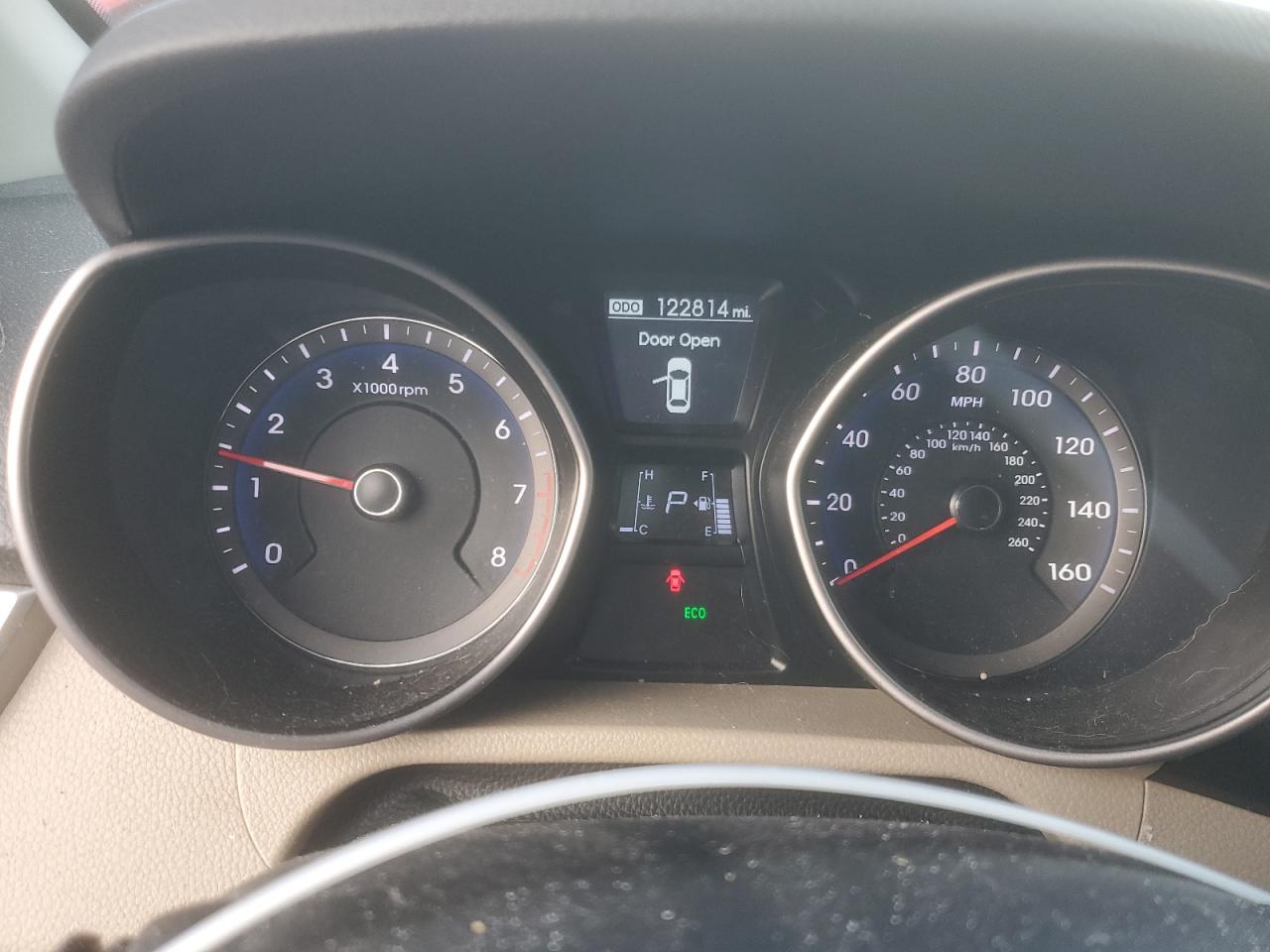 2013 Hyundai Elantra VIN KMHD35LE1DU038716 Copart auction photo, front end / side damage thumbnail 9