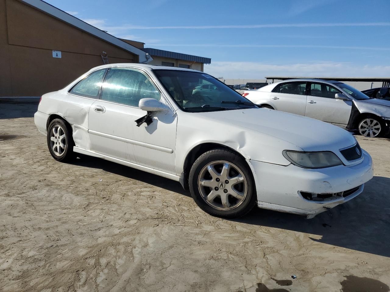 1998 Acura CL VIN 19UYA2254WL004534 Copart auction photo, side damage thumbnail 4