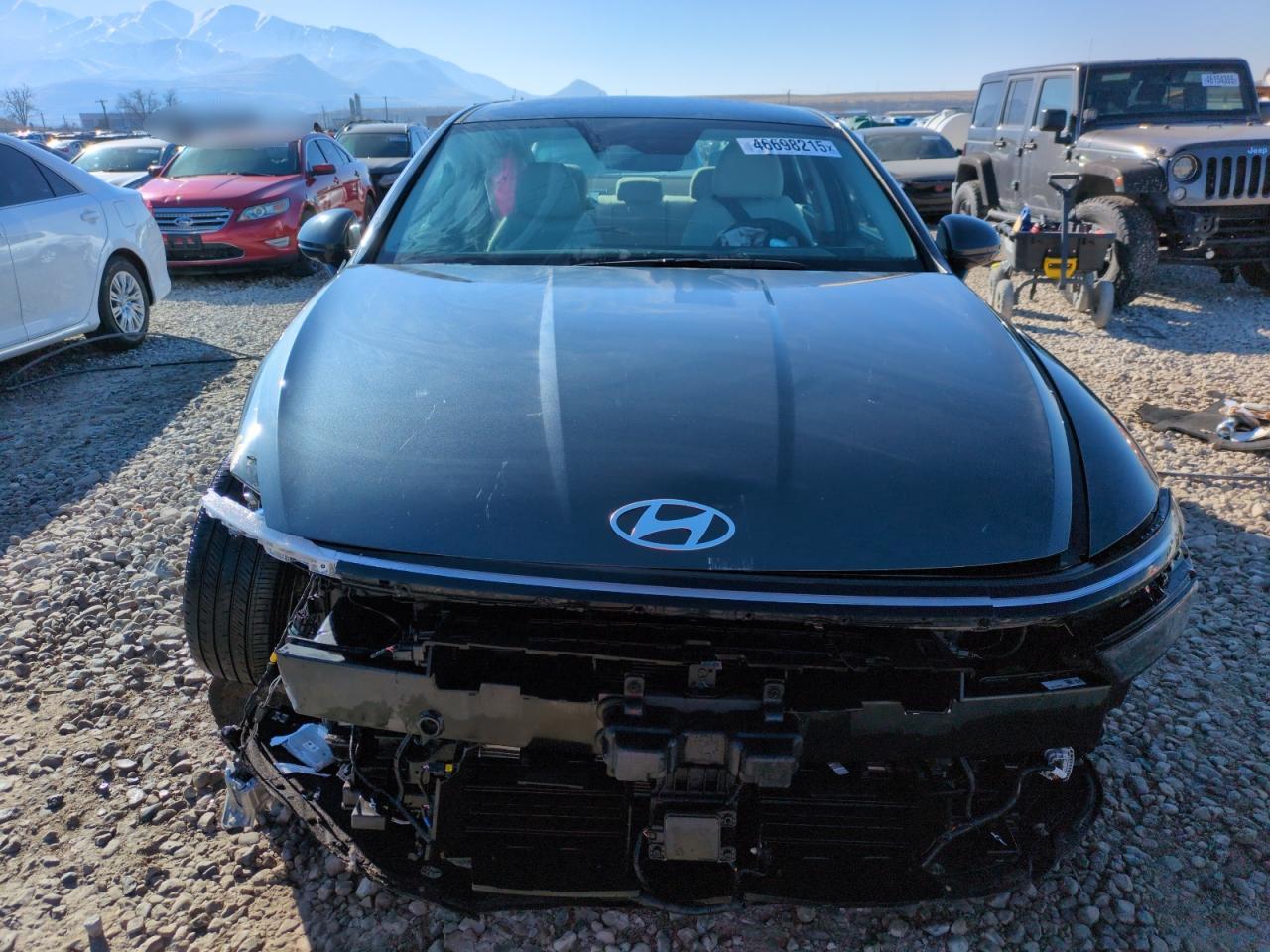 2024 Hyundai Sonata VIN KMHL34JJ7RA090821 Copart auction photo, front end damage thumbnail 5