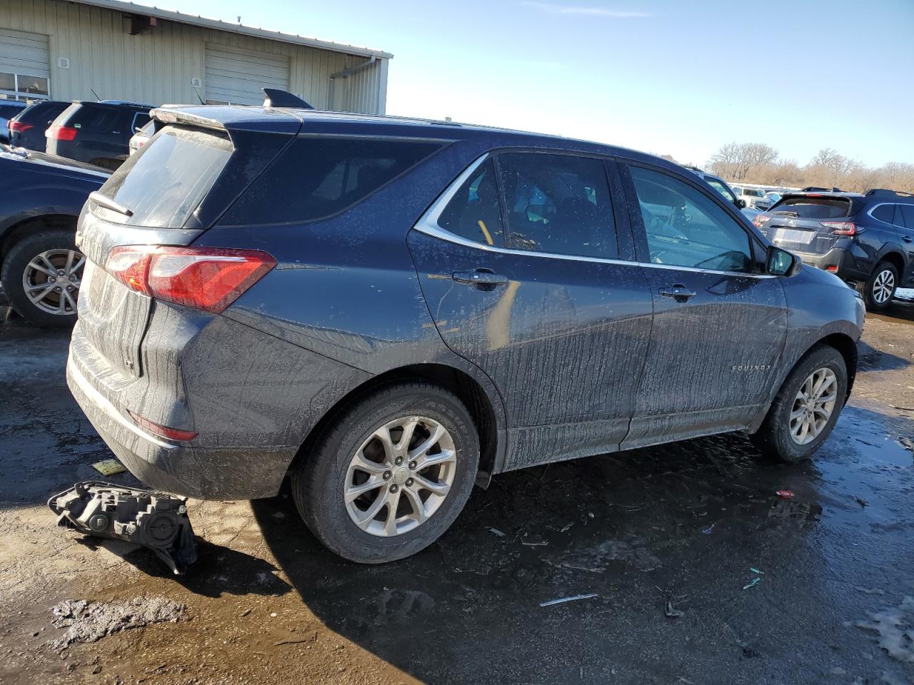 2018 Chevrolet Equinox VIN 3GNAXJEV7JS569990 Copart auction photo, front end damage thumbnail 3