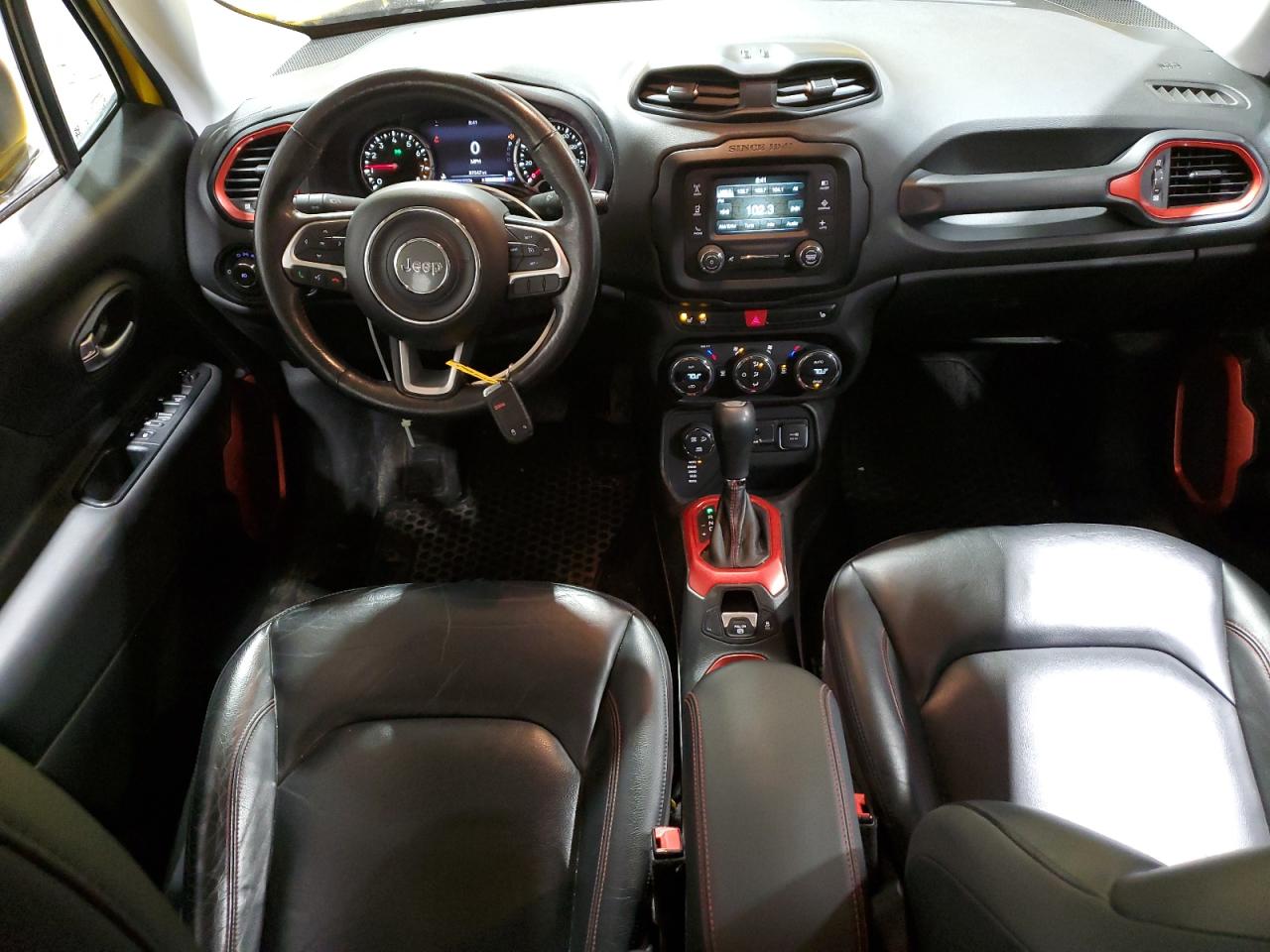 2017 Jeep Renegade VIN ZACCJBCB8HPG00077 Copart auction photo, rear end damage thumbnail 8
