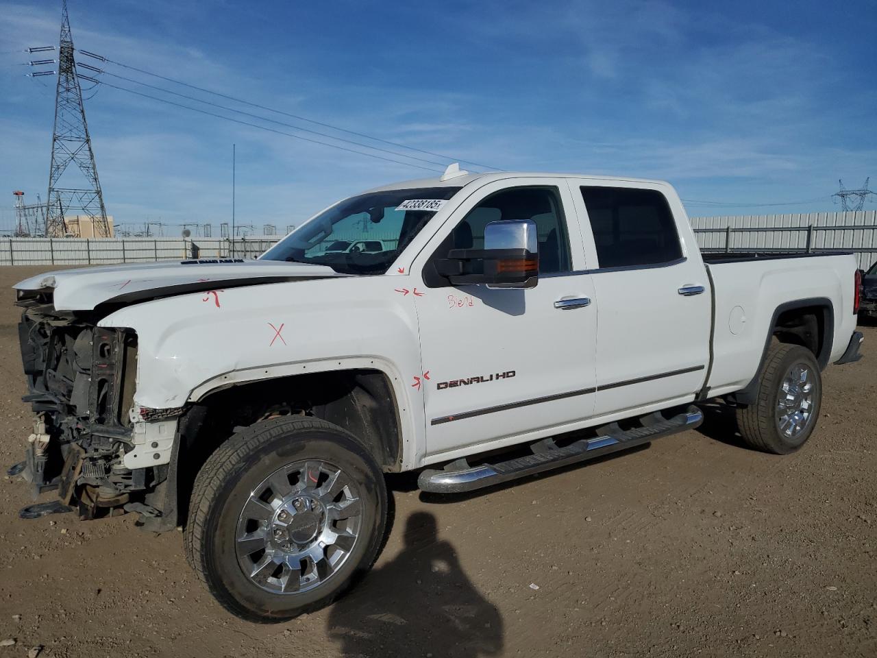 2016 GMC Sierra VIN 1GT12UE8XGF303203