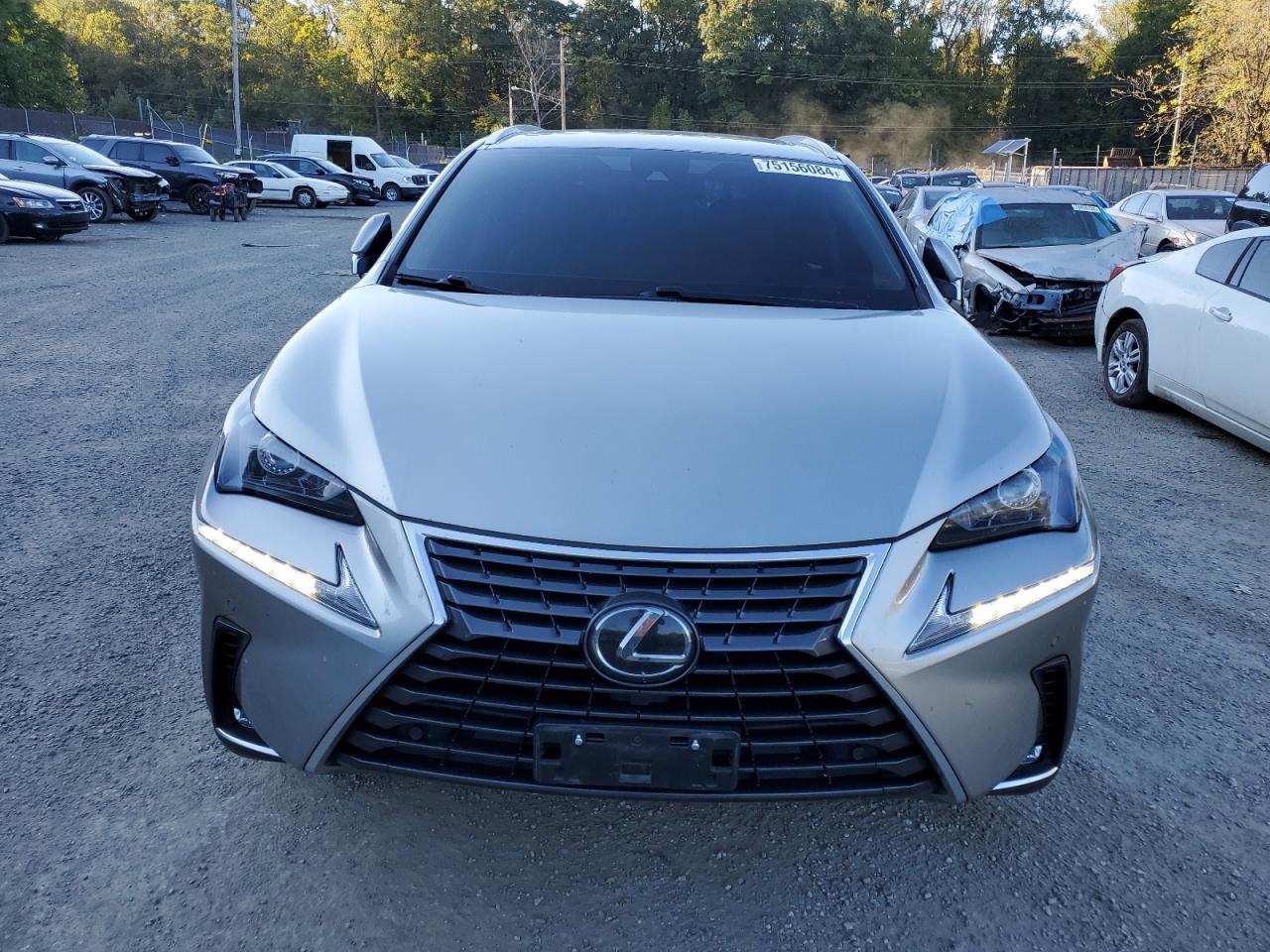 2020 Lexus NX VIN JTJDARDZ9L2234574 Copart auction photo, side / rear end damage thumbnail 5