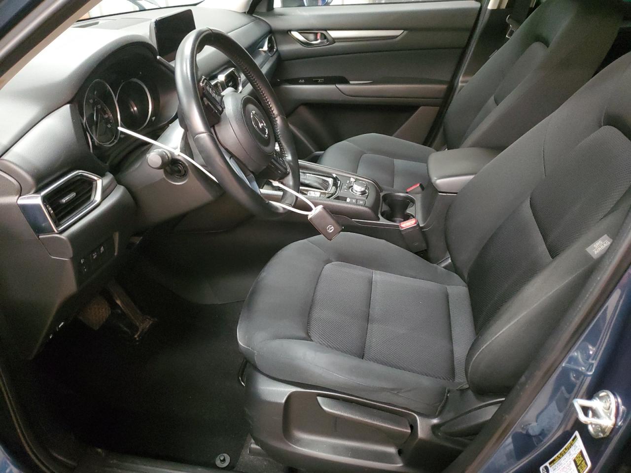 2020 Mazda CX-5 VIN JM3KFBBM4L0799974 Copart auction photo, side damage thumbnail 7