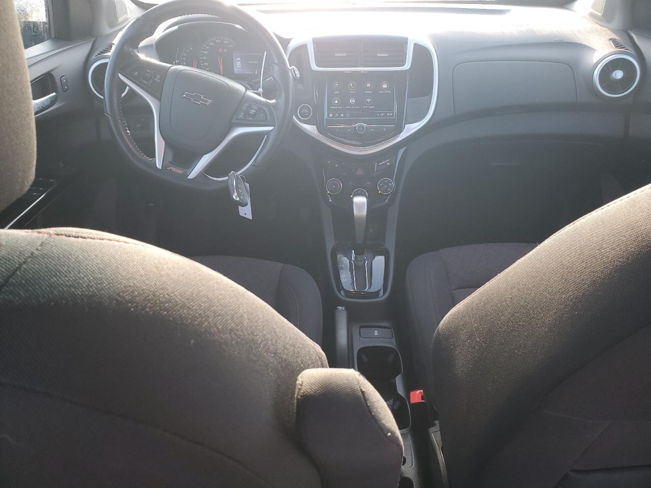 2018 Chevrolet Sonic VIN 1G1JD6SB0J4103495 Copart auction photo, front end damage thumbnail 8