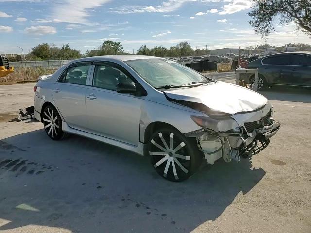 2010 Toyota Corolla VIN 1NXBU4EE5AZ212990 Copart auction photo, front end / side damage thumbnail 11