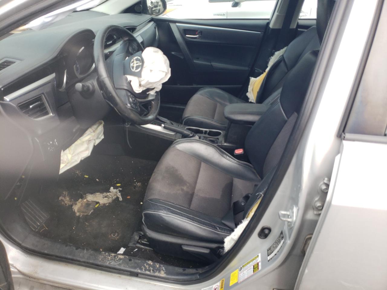 2015 Toyota Corolla VIN 5YFBURHE3FP328738 Copart auction photo, front end / side damage thumbnail 7