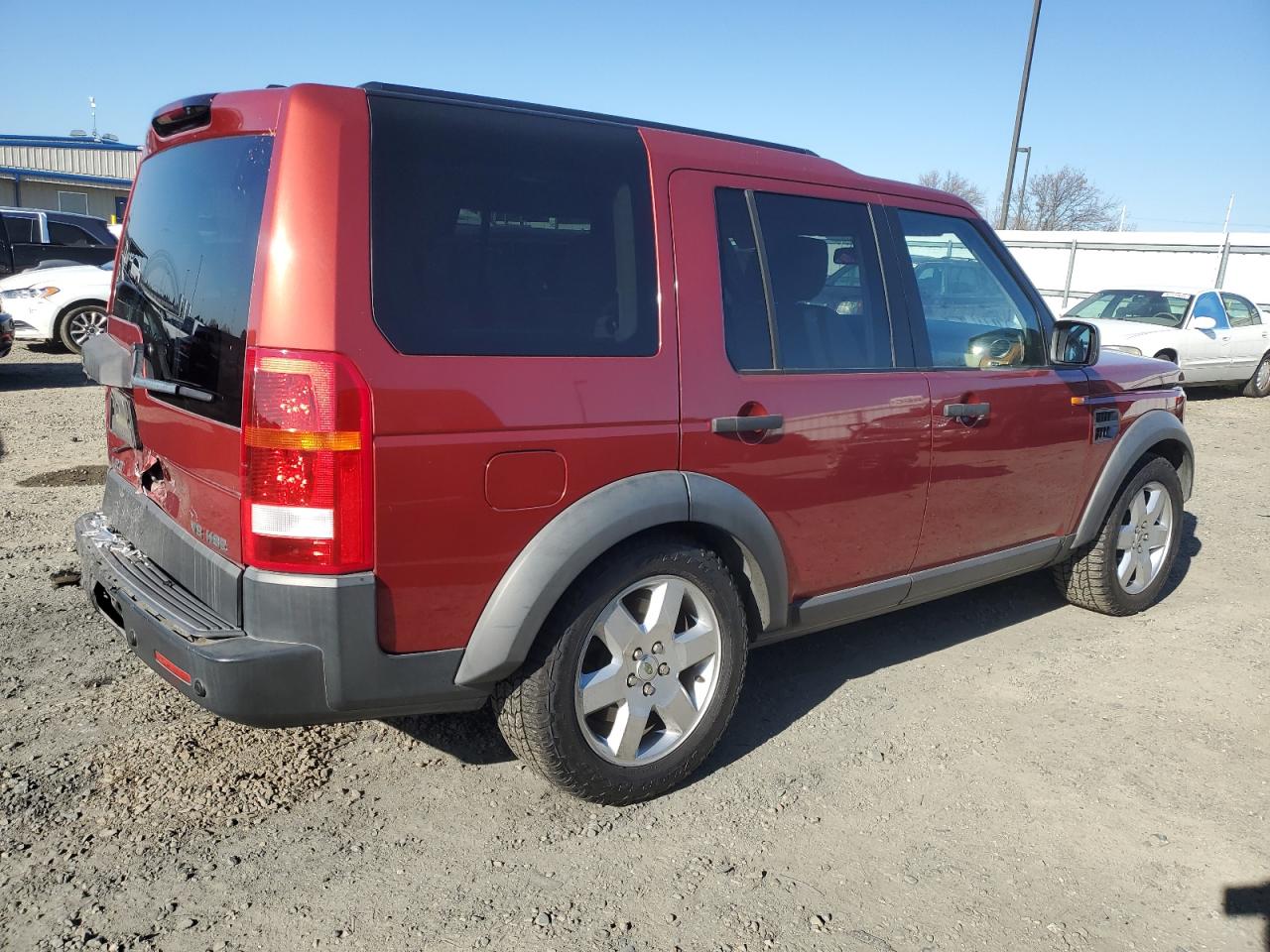 2008 Land Rover LR3 VIN SALAG25448A478010 Copart auction photo, all over damage thumbnail 3