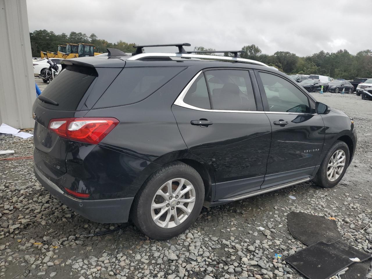 2018 Chevrolet Equinox VIN 3GNAXLEU8JL270635 Copart auction photo, vandalism damage thumbnail 3