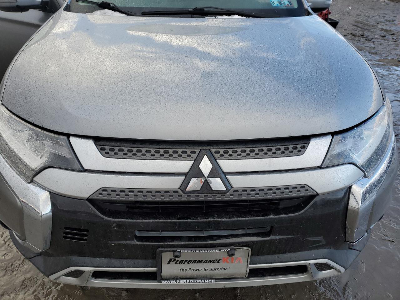 2019 Mitsubishi Outlander VIN JA4AZ3A33KZ049822 Copart auction photo, side damage thumbnail 12