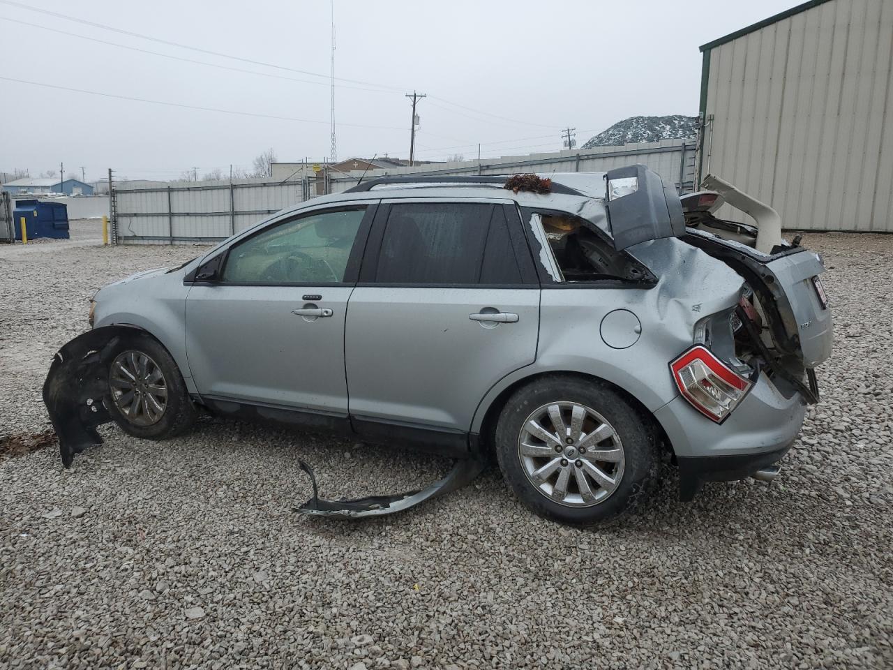2007 Ford Edge VIN 2FMDK38C37BB59384 Copart auction photo, water/flood / all over damage thumbnail 2