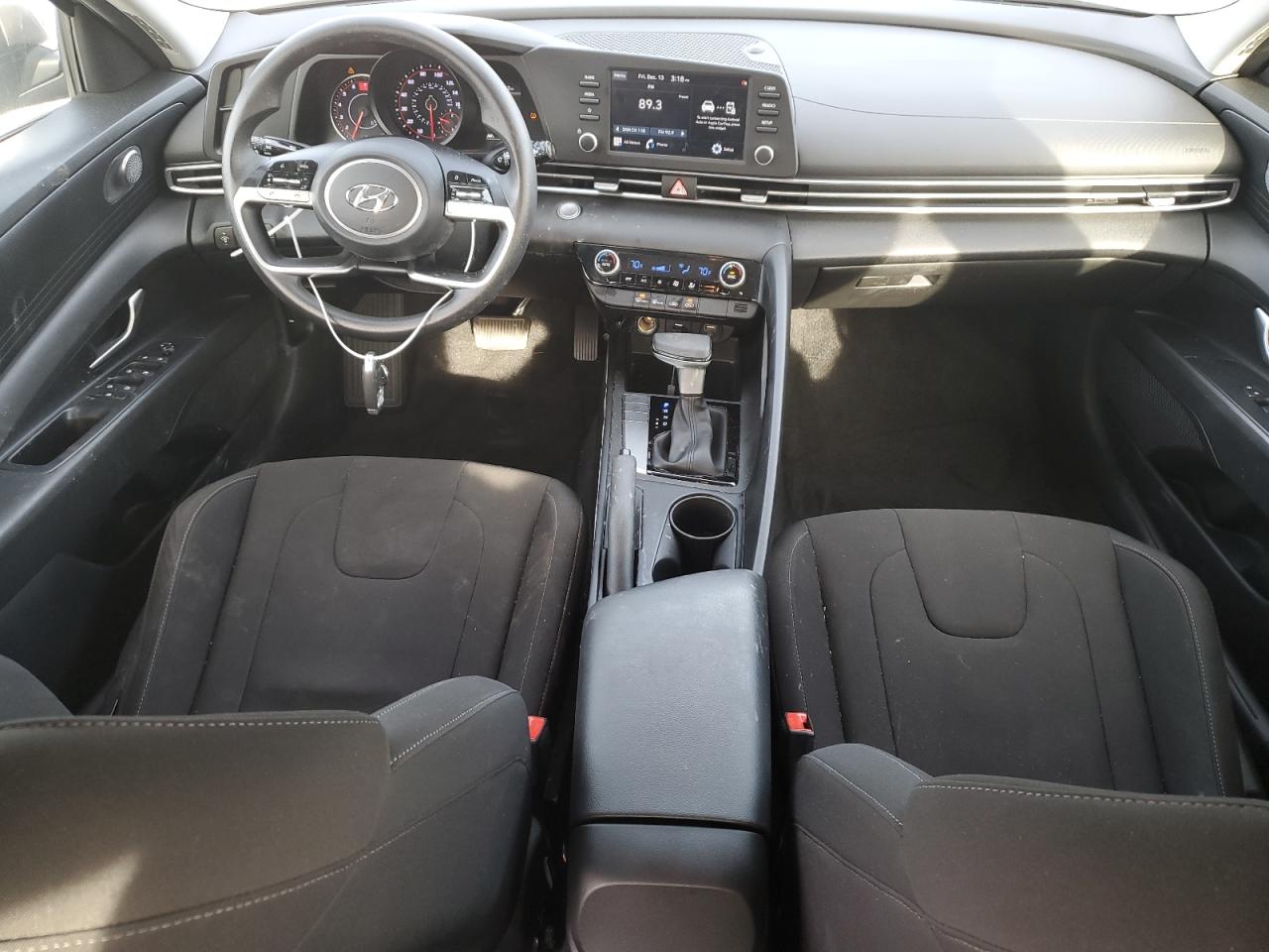 2021 Hyundai Elantra VIN KMHLM4AG2MU198630 Copart auction photo, all over damage thumbnail 8