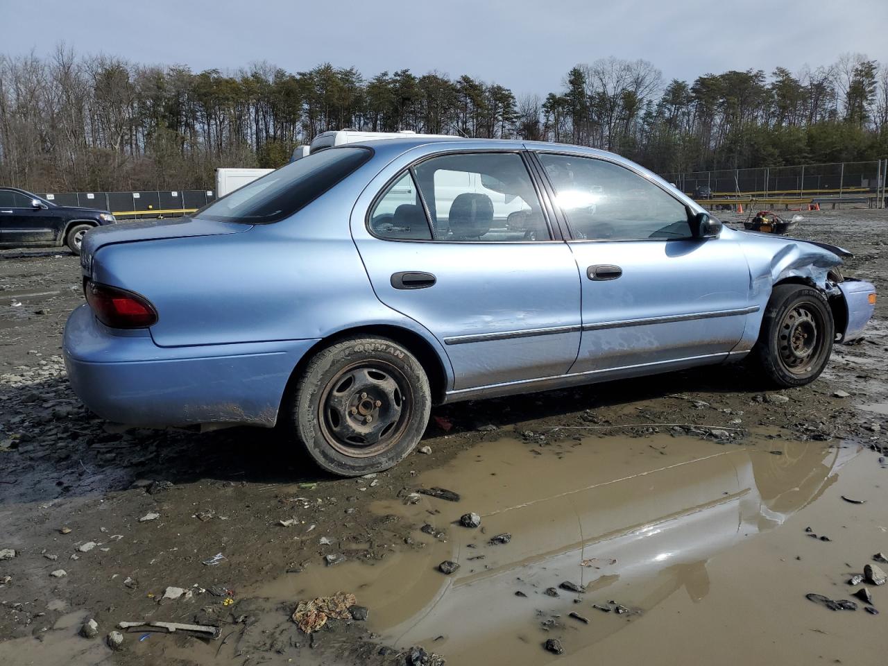 1996 GEO Prizm VIN 1Y1SK5265TZ070025 Copart auction photo, front end / side damage thumbnail 3