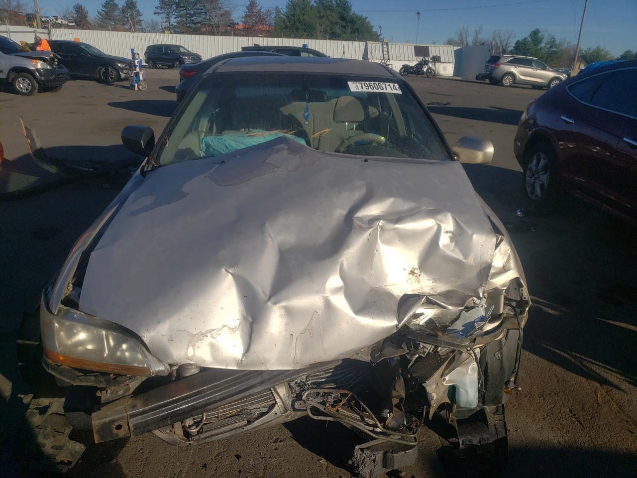 2000 Honda Accord VIN JHMCG6659YC035028 Copart auction photo, front end damage thumbnail 5