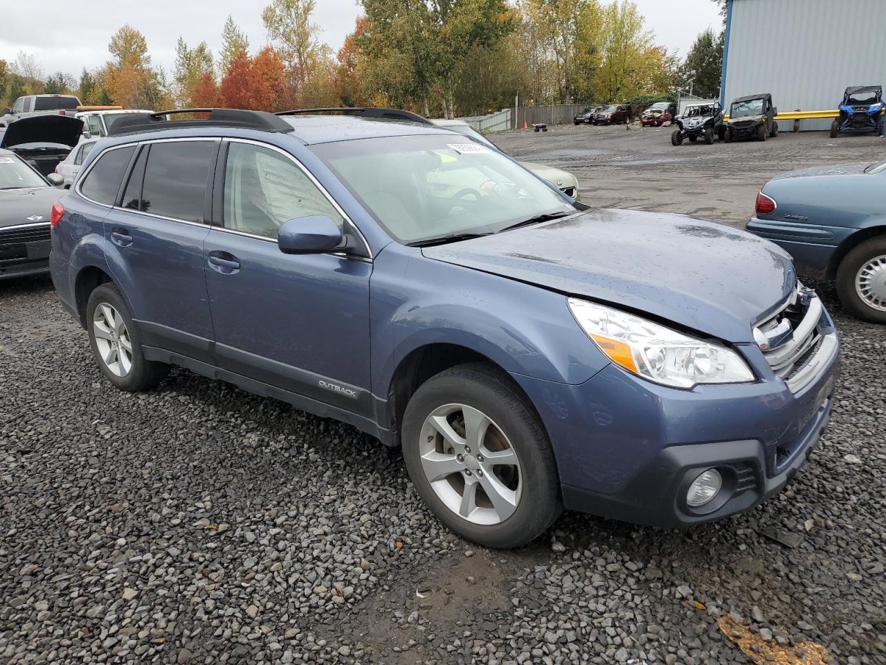 2013 Subaru Outback VIN 4S4BRBGC3D3271919 Copart auction photo, front end damage thumbnail 4