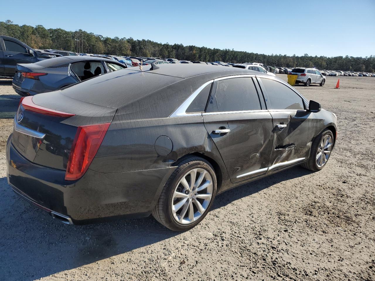 2013 Cadillac XTS VIN 2G61P5S30D9219690 Copart auction photo, all over damage thumbnail 3