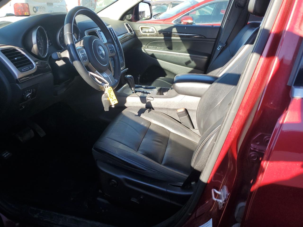2012 Jeep Grand Cherokee VIN 1C4RJFAG8CC280868 Copart auction photo, front end damage thumbnail 7