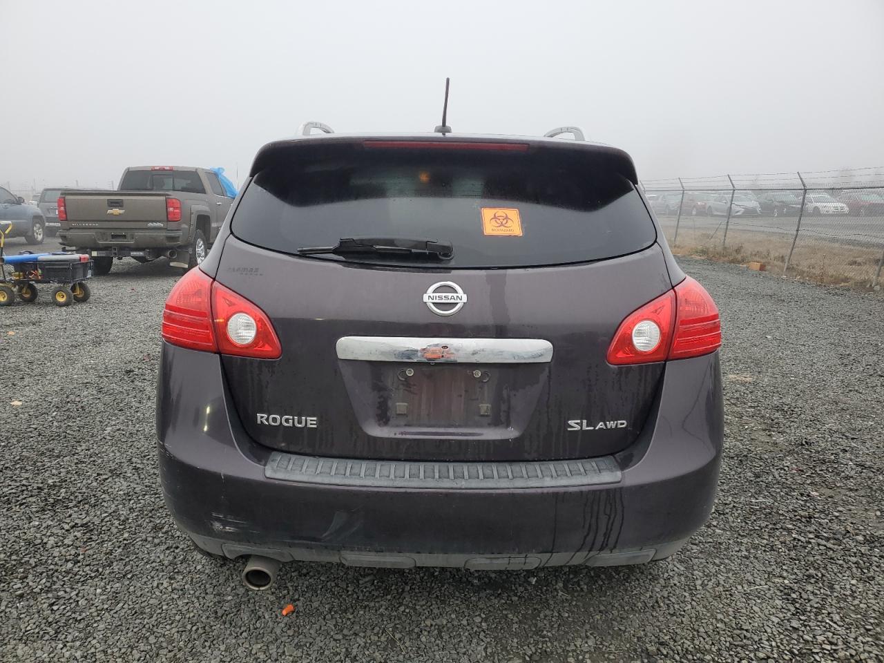 2011 Nissan Rogue VIN JN8AS5MV5BW284442 Copart auction photo, front end damage thumbnail 6