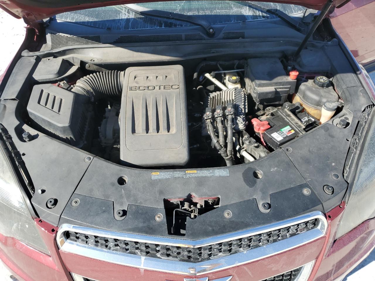 2011 Chevrolet Equinox VIN 2CNFLNEC6B6238622 Copart auction photo, rear end / front end damage thumbnail 13