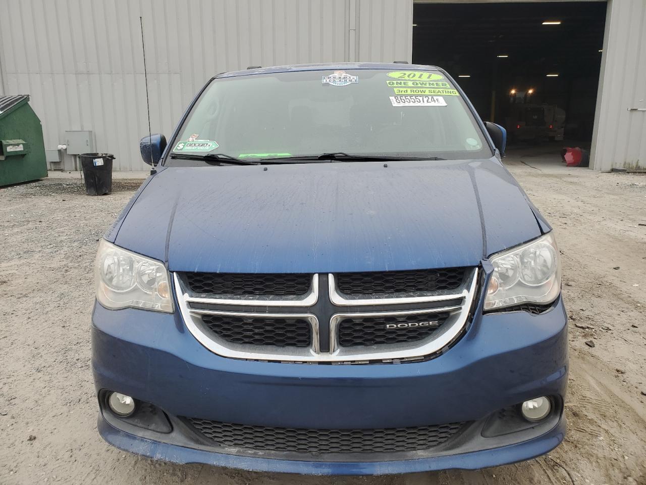 2011 Dodge Caravan VIN 2D4RN5DG3BR654404 Copart auction photo, all over damage thumbnail 5