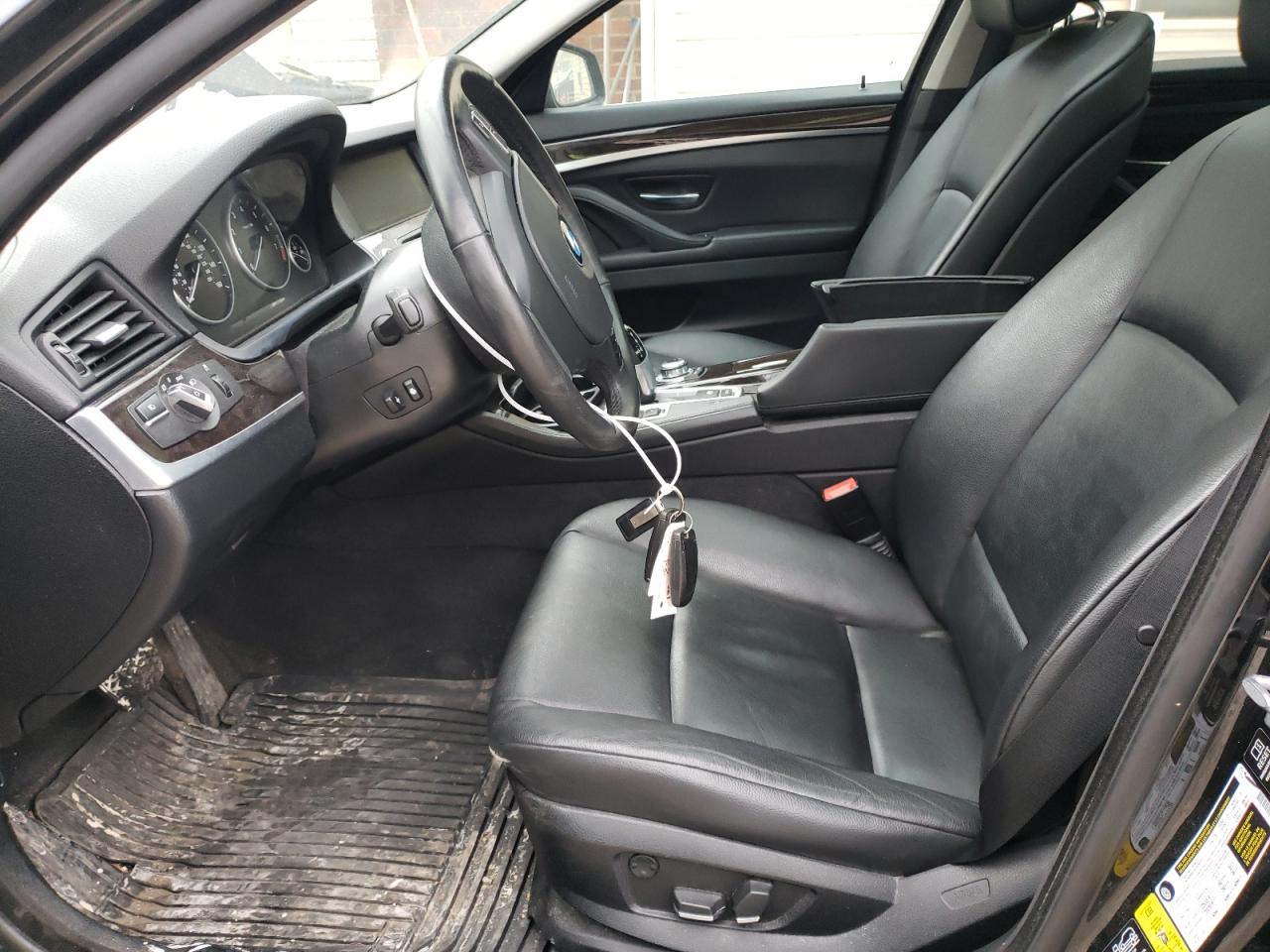 2013 BMW 5er VIN WBAXH5C55DD111148 Copart auction photo, front end / mechanical damage thumbnail 7