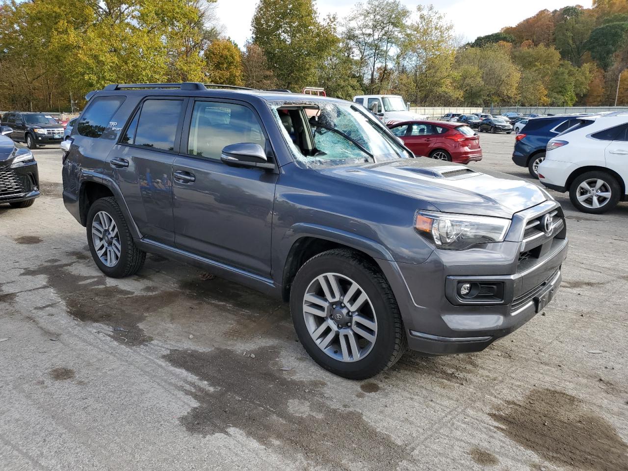 2022 Toyota 4Runner VIN JTEAU5JR4N5264461 Copart auction photo, front end damage thumbnail 4