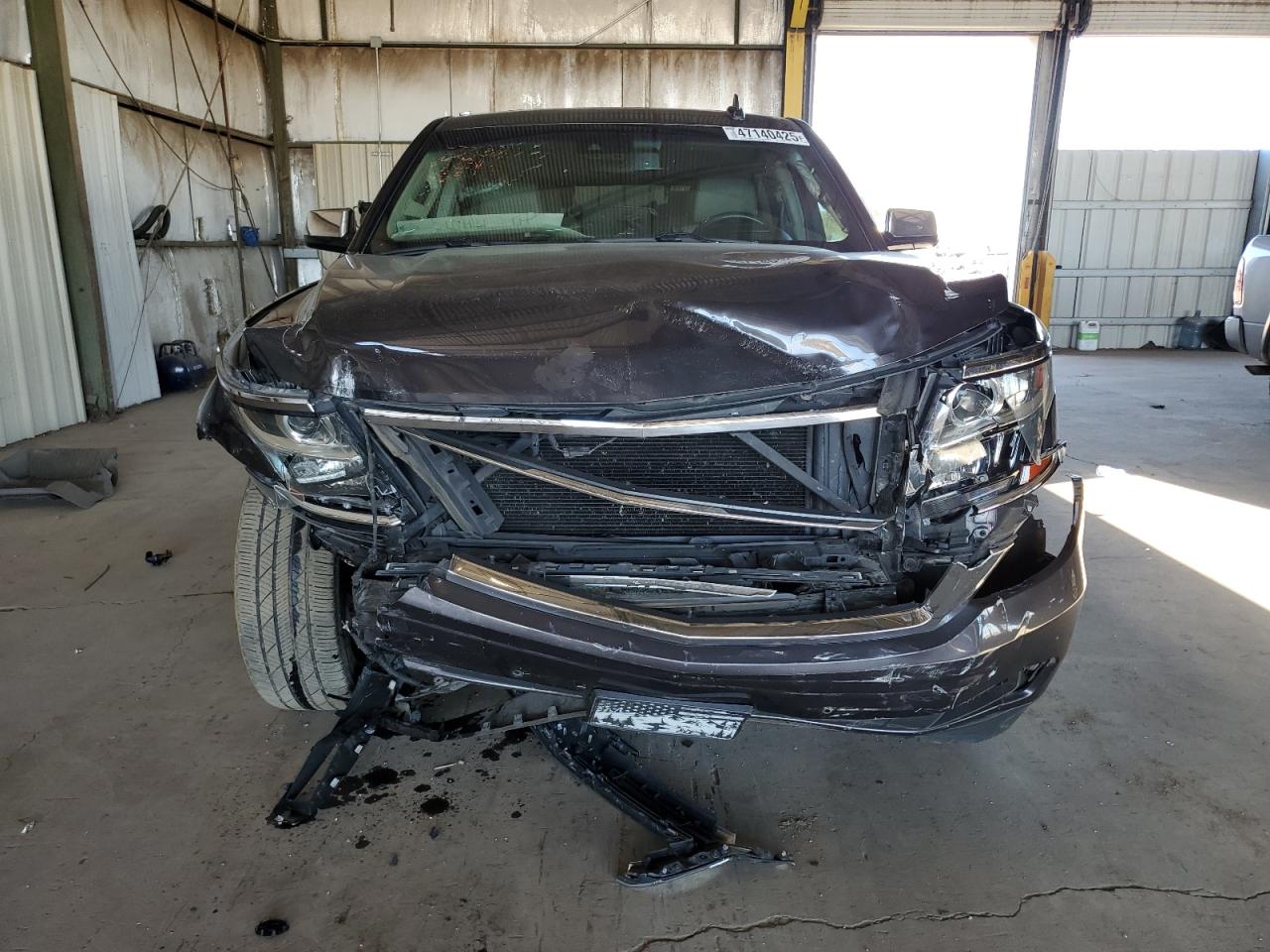 2016 Chevrolet Tahoe VIN 1GNSKCKC5GR289742 Copart auction photo, frame damage / front end damage thumbnail 5