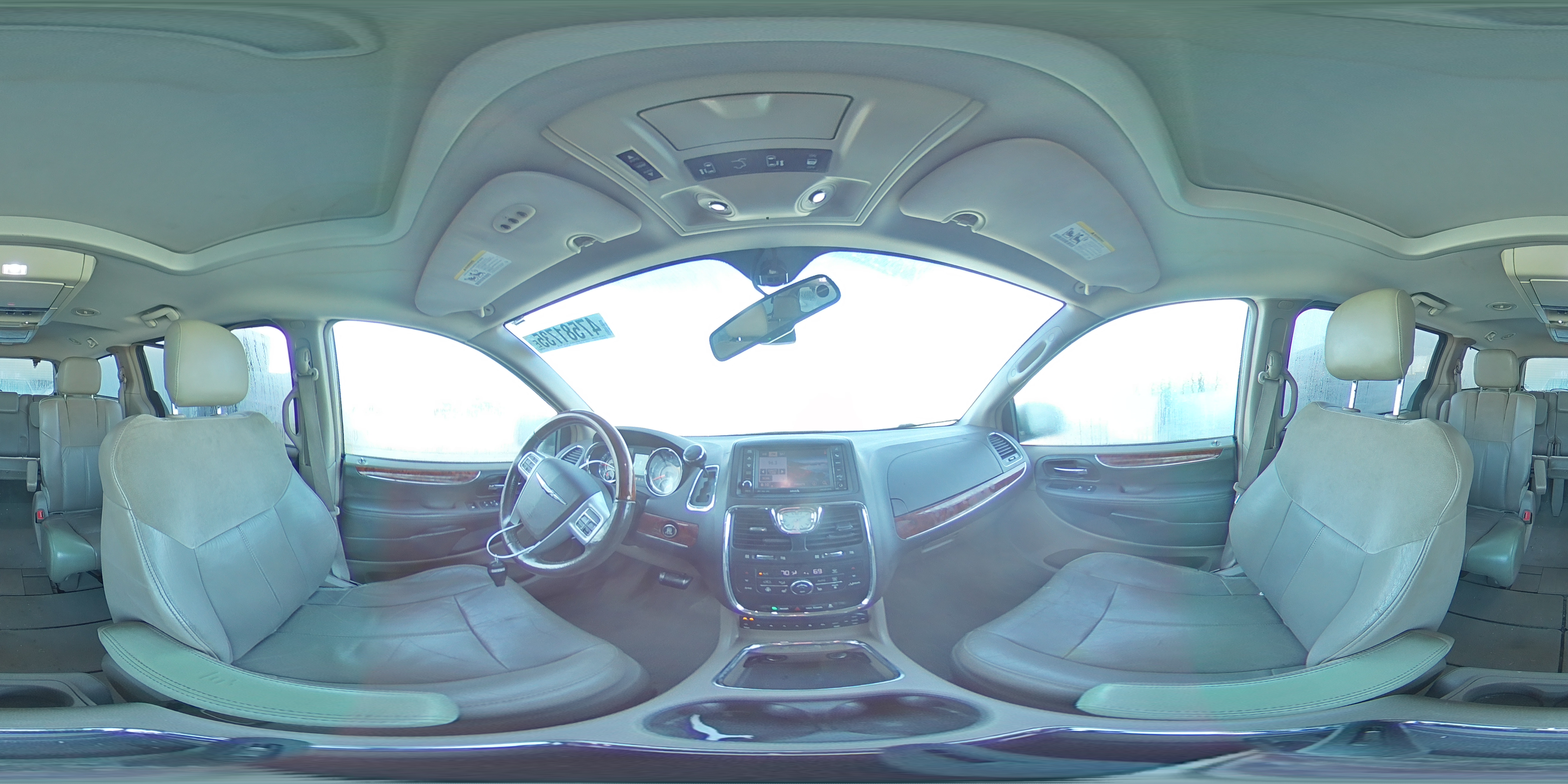 2012 Chrysler Town & Country VIN 2C4RC1GG4CR200185 Copart auction photo, front end damage thumbnail 15