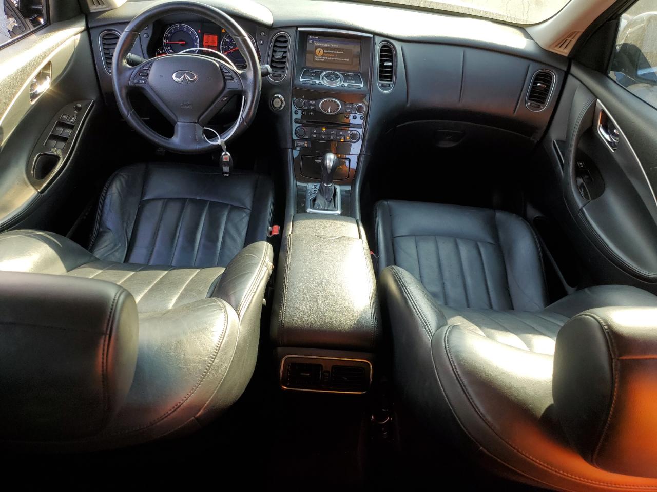 2009 Infiniti EX VIN JNKAJ09E39M900671 Copart auction photo, front end / minor dent/scratches damage thumbnail 8
