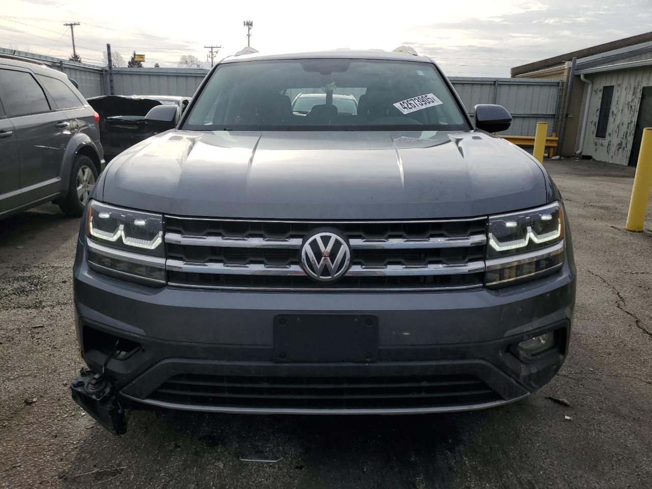 2018 Volkswagen Atlas VIN 1V2KR2CA0JC580217 Copart auction photo, rear end / front end damage thumbnail 5