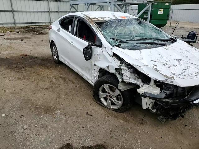 2014 Hyundai Elantra VIN 5NPDH4AE7EH462271 Copart auction photo, rollover damage thumbnail 10
