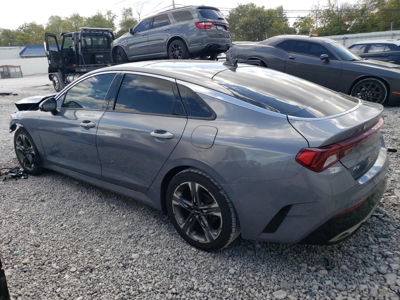 2022 KIA K5 VIN 5XXG34J29NG103579 Copart auction photo, front end damage thumbnail 2